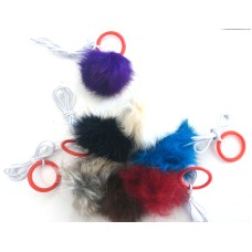 Eastland Kedi Oyuncağı Peluş Tüylü Top Askılı