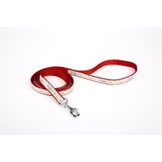 Doggie Desenli Süslü Dokuma Köpek Gezdirme Kayışı El Yapımı 1,5 x 160 cm Kırmızı Doggie Desenli Süslü Dokuma Köpek Gezdirme Kayışı El Yapımı 1,5 x 160 cm Kırmızı
