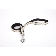 Doggie Desenli Süslü Dokuma Köpek Gezdirme Kayışı El Yapımı 2 x 140 cm Siyah Doggie Desenli Süslü Dokuma Köpek Gezdirme Kayışı El Yapımı 2 x 140 cm Siyah