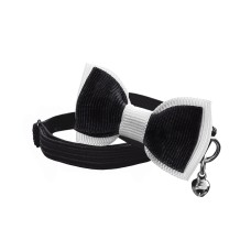 Markapet Papyonlu Elastik Örme Kedi Tasması 18,5 cm-29 cm Siyah Markapet Papyonlu Elastik Örme Kedi Tasması 18,5 cm-29 cm Siyah