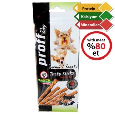 Proff Dog Küçük Irk Dana Etli Köpek Ödül Çubukları 6x5 gr