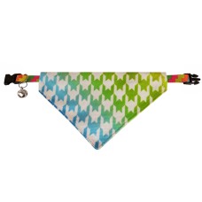 Markapet Kaz Ayağı Desenli Fular Kedi Ve Köpek Tasması 25-30 cm Markapet Kaz Ayağı Desenli Fular Kedi Ve Köpek Tasması 25-30 cm