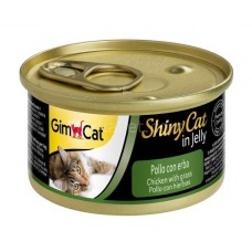 Gimpet Shiny Cat Tavuk Etli Çimenli Jöleli Konserve 70 gr Gimpet Shiny Cat Tavuk Etli Çimenli Jöleli Konserve 70 gr