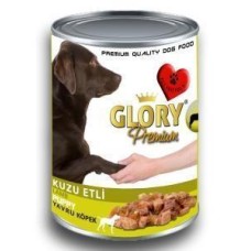 Glory Kuzu Etli Yavru Köpek Konserve Yaş Mama 400 gr