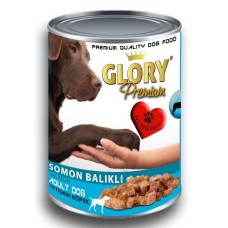 Glory Somon Etli Yetişkin Köpek Konserve Yaş Mama 400 gr