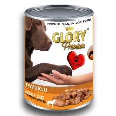 Glory Tavuk Etli Yetişkin Köpek Konserve Yaş Mama 400 gr