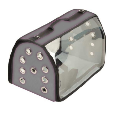 Markapet  Şeffaf Flybag Kedi Köpek Taşıma Çantası 25*25*40 cm Gri