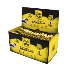 Delibon Deri Köpek Çiğneti Pres Kemik 1x12cm Beyaz Delibon Deri Köpek Çiğneti Pres Kemik 1x12cm Beyaz