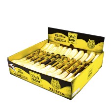 Delibon 27cm Deri Köpek Çiğneti Pres Kemik 1x27cm Beyaz Delibon 27cm Deri Köpek Çiğneti Pres Kemik 1x27cm Beyaz