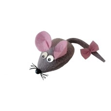 Markapet Kedi Oyuncağı Bıyıklı Peluş Fare 4,5 x 6-15 cm Gri Markapet Kedi Oyuncağı Bıyıklı Peluş Fare 4,5 x 6-15 cm Gri