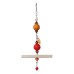 Askılı İri Renkli Boncuklu Ve Tünekli Kuş Oyuncağı 10-20 cm