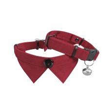 Markapet Kadife Zilli Yakalı Kedi Boyun Tasması 20-32 cm Kırmızı Markapet Kadife Zilli Yakalı Kedi Boyun Tasması 20-32 cm Kırmızı