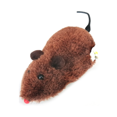 Markapet Kurmalı Hareketli Tekerlekli Fare 12 cm Kahverengi Markapet Kurmalı Hareketli Tekerlekli Fare 12 cm Kahverengi