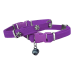 Markapet Kadife Kedi Boyun Tasması Kar Taneli 20-32 cm Mor Markapet Kadife Kedi Boyun Tasması Kar Taneli 20-32 cm Mor
