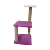 Markapet İki Katlı Kedi Tırmalama Tahtası 26-36-78 cm Mor-Beyaz Markapet İki Katlı Kedi Tırmalama Tahtası 26-36-78 cm Mor-Beyaz