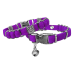 Markapet Kadife Kedi Boyun Tasması Kedi Kafalı 20-32 cm Mor Markapet Kadife Kedi Boyun Tasması Kedi Kafalı 20-32 cm Mor