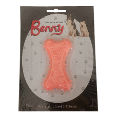 Benny Köpek Oyuncağı Kemik 5.5 x 10 cm Somon Benny Köpek Oyuncağı Kemik 5.5 x 10 cm Somon