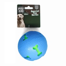 Playfull Işıklı Kemik Desenli Plastik Top Köpek Oyuncağı 7,5 Cm Mavi Playfull Işıklı Kemik Desenli Plastik Top Köpek Oyuncağı 7,5 Cm Mavi