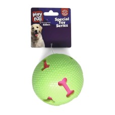 Playfull Işıklı Kemik Desenli Plastik Top Köpek Oyuncağı 7,5 Cm Yeşil Playfull Işıklı Kemik Desenli Plastik Top Köpek Oyuncağı 7,5 Cm Yeşil