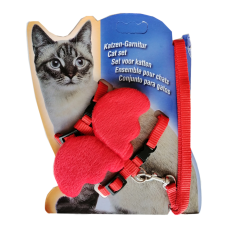 Atlantik Kanatlı Melek Kedi Göğüs Bel Tasması 20*32 cm Kırmızı Atlantik Kanatlı Melek Kedi Göğüs Bel Tasması 20*32 cm Kırmızı