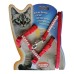 Atlantik Taşlı Kedi Göğüs Bel Tasması 20*32 cm Kırmızı Atlantik Taşlı Kedi Göğüs Bel Tasması 20*32 cm Kırmızı