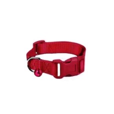 Dokuma Kedi Köpek Tasması Min:20-Max:30 cm Kırmızı