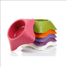 Markapet Geras Lüx Pati Desenli Köpek Mama Su Kabı 700 ml