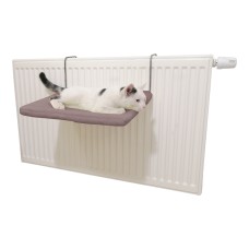 Kedi Radyatör Yatağı Yıkanabilir 42 cm 15 kg Koyu Gri