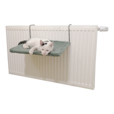 Kedi Radyatör Yatağı Yıkanabilir 42 cm 15 kg Koyu Yeşil