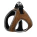 Üç Kilitli Kürklü Kedi Köpek Göğüs Tasması 30-38 cm Small Kahverengi