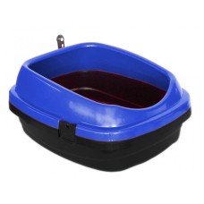 Derin Kedi Tuvalet Kabı 49*40*22 cm Mavi