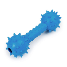 Sesli Dambıl Köpek Oyuncağı 4x13 cm Mavi