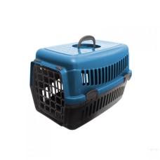 Plastik Kedi Köpek Taşıma Çantası 32,5 / 48 cm Mavi