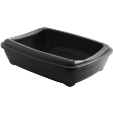 Kedi Tuvalet Kum Kabı 50/34/13 Cm Siyah