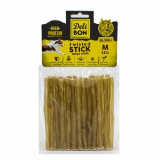 Delibon Deri Kalın Burgu Çubuk 25 Adet Natural Delibon Deri Kalın Burgu Çubuk 25 Adet Natural