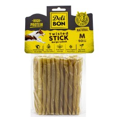 Delibon Deri Kalın Burgu Çubuk 50 Adet Natural Delibon Deri Kalın Burgu Çubuk 50 Adet Natural