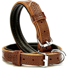 Doggie Comfort Deri Köpek Boyun Tasması 1,5x 25-33 cm Kahverengi