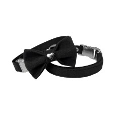 Markapet Kadife Papyonlu Kedi Boyun Tasması 20-32 cm Siyah Markapet Kadife Papyonlu Kedi Boyun Tasması 20-32 cm Siyah