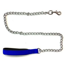 Sanlian Soft Tutmalı Köpek Gezdirme Kayışı 3*120 cm Mavi