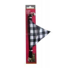 Eastland Fularlı Kedi Boyun Tasması 10mm*30 cm Siyah