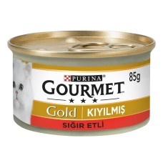 Purina Gourmet Gold Kıyılmış Sığır Etli Kedi Konservesi 85 Gr Purina Gourmet Gold Kıyılmış Sığır Etli Kedi Konservesi 85 Gr
