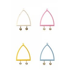 Çift Çanlı Kuş Salıncağı 8*12 cm 1 Adet Çift Çanlı Kuş Salıncağı 8*12 cm 1 Adet