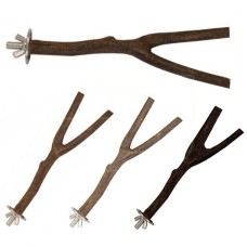 Doğal Ahşap Papağan Tüneği Küçük Kahverengi 10*20 cm Doğal Ahşap Papağan Tüneği Küçük Kahverengi 10*20 cm