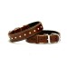 Doggie Kristal Taşlı Köpek Boyun Tasması 3 cm / 55 cm Kahverengi Doggie Kristal Taşlı Köpek Boyun Tasması 3 cm / 55 cm Kahverengi