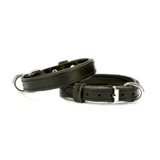 Doggie Comfort Deri Köpek Boyun Tasması 1,5x 20-25 cm Siyah