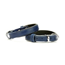 Doggie Comfort Deri Köpek Boyun Tasması 1,5x 20-25 cm Mavi