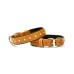 Doggie Konforlu Deri Swarovski Kristal Taşlı Köpek Boyun Tasması 2,5 x 36-42 cm Kamel