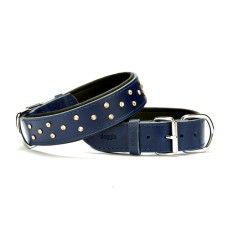 Doggie Konforlu Deri Swarovski Kristal Taşlı Köpek Boyun Tasması 4 x 47-55 cm Mavi Doggie Konforlu Deri Swarovski Kristal Taşlı Köpek Boyun Tasması 4 x 47-55 cm Mavi