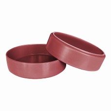 Markapet Seramik Köpek Mama Su Kabı 1400 ml 20 Cm Bordo