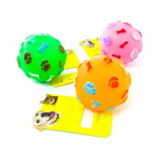 Cado Pet Sesli Pati ve Kemik Desenli Köpek Oyuncak Top 7 cm Cado Pet Sesli Pati ve Kemik Desenli Köpek Oyuncak Top 7 cm